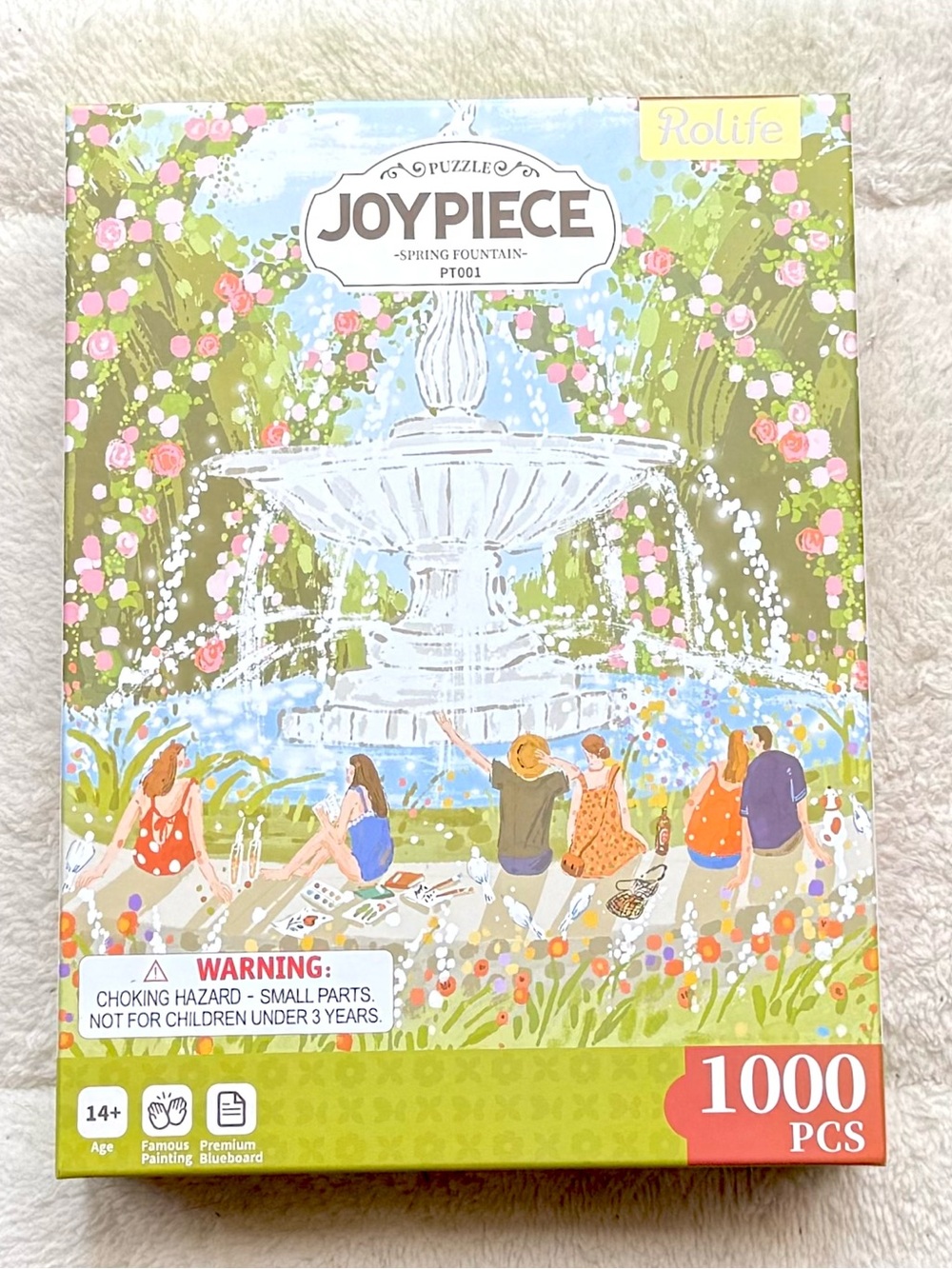 Rolife Joypiece Spring Fountain 1000-Piece Puzzle